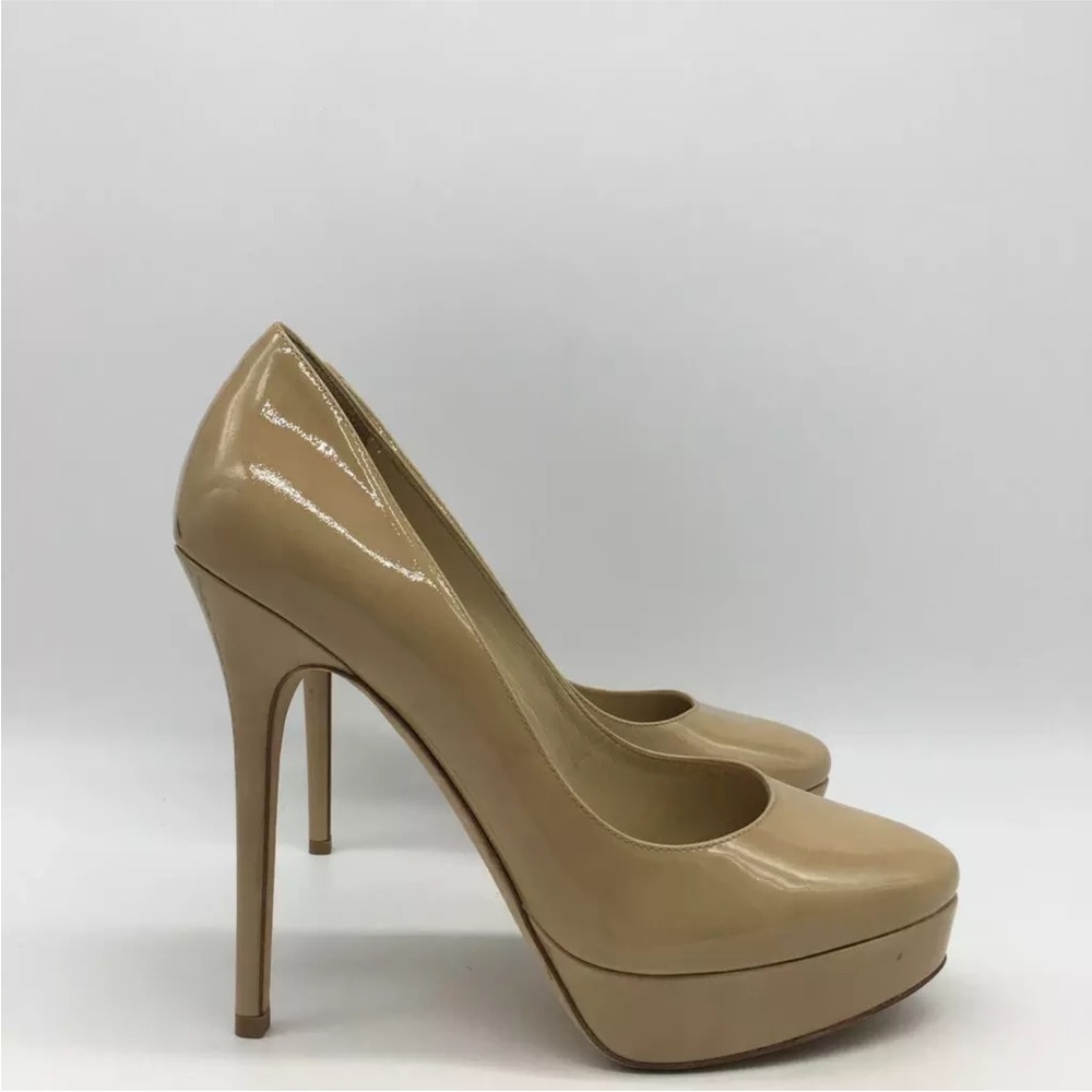 Jimmy Choo patent leather stiletto